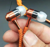 Glowing Zipper Earphones Charge Hub X